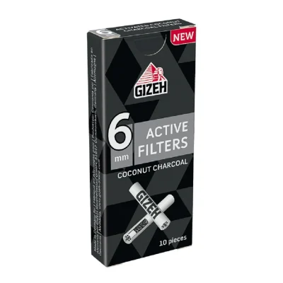 BLACK ACTIVE FILTER 6mm