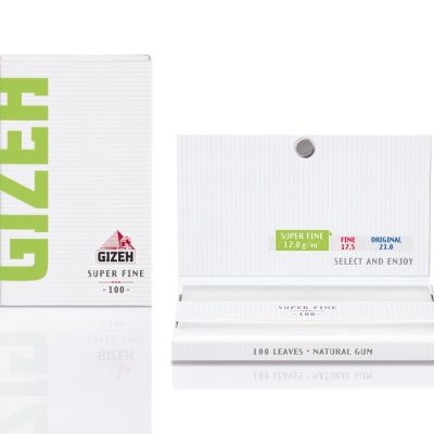 Super tanki debljina 12 g / m², magnetni zatvarač, 100 papirića u knjižici, a displej pakovanje sadrži 20 knjižica