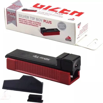 Gizeh SILVER TIP BOY PLUS punilica za prazne tubice sa filterom od 8mm i regulatorom za duže filtere
