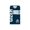 Gizeh Filter Charcoal 8mm filteri, kutija sa 100 filtera i perforiranim otvaranjem