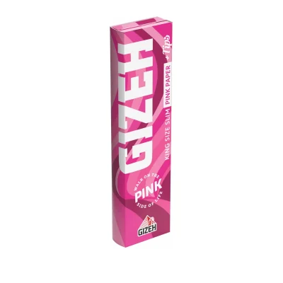 GIZEH All Pink KSS + Tips INT srb