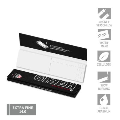 BLACK King Size + Tips